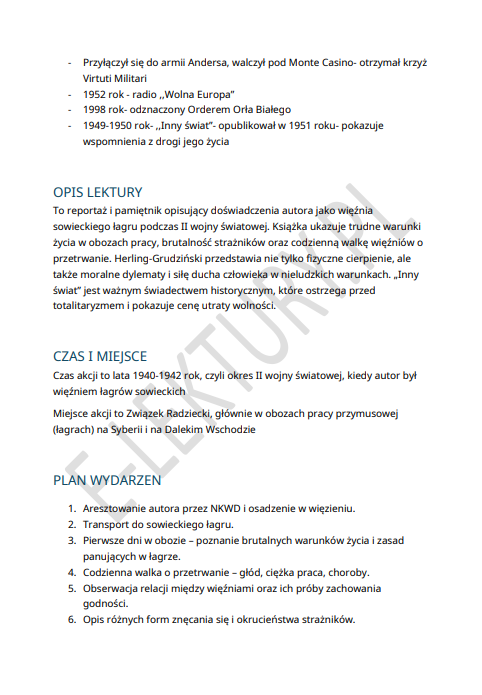 Podgląd Inny świat